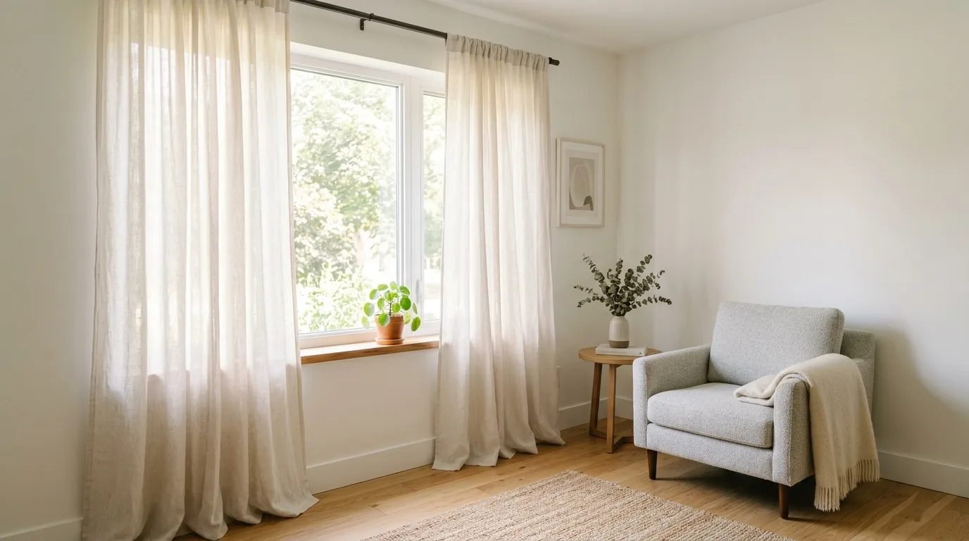 Budget bedroom styling with a simple polished pillow arrangement.