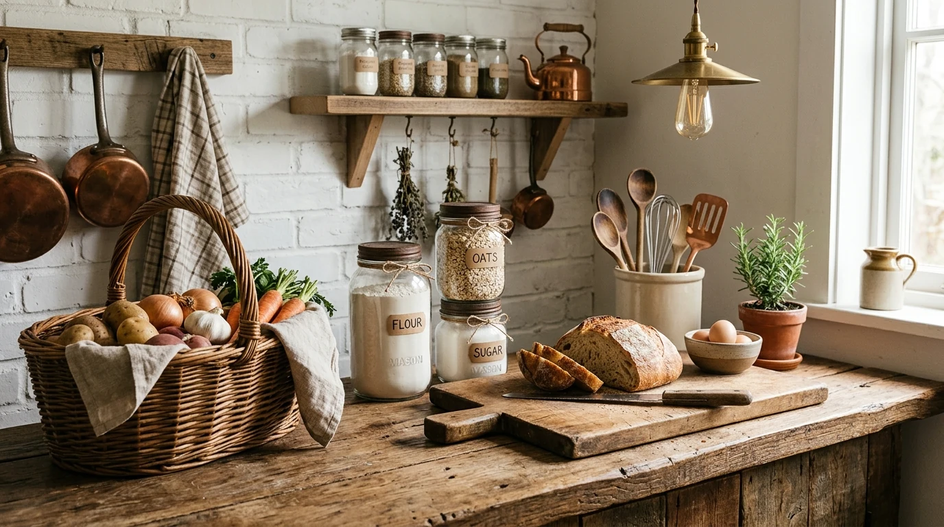 Kitchen sink area decorated with fresh flowers for a polished countertop look.