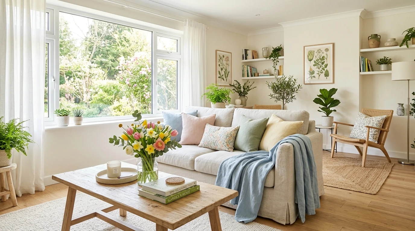 Comprehensive spring decorating ideas for each room in the home.