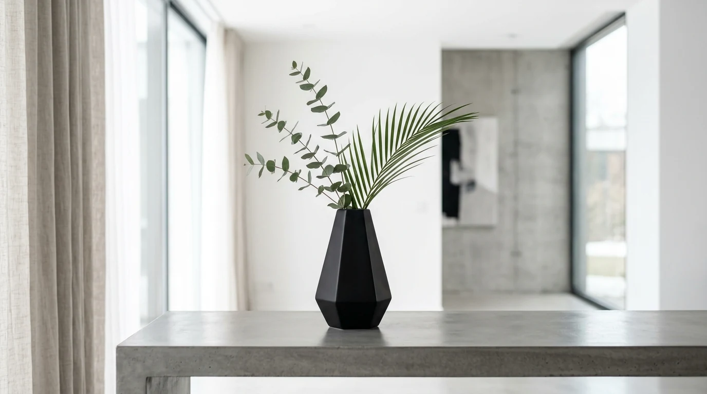 Elegant dining centerpiece with candles and fruit layered across the table.