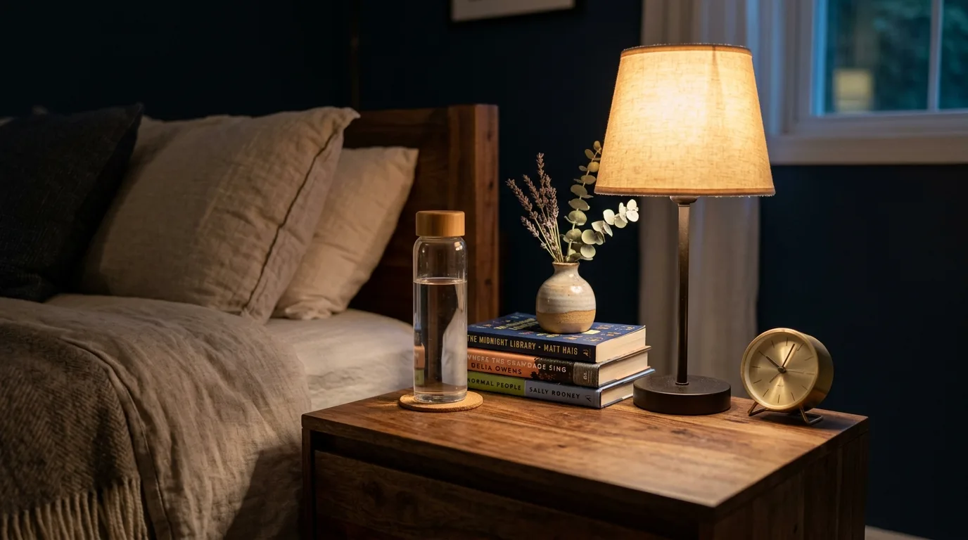 Dorm room wall grid with photos, notes, and stylish college planning.