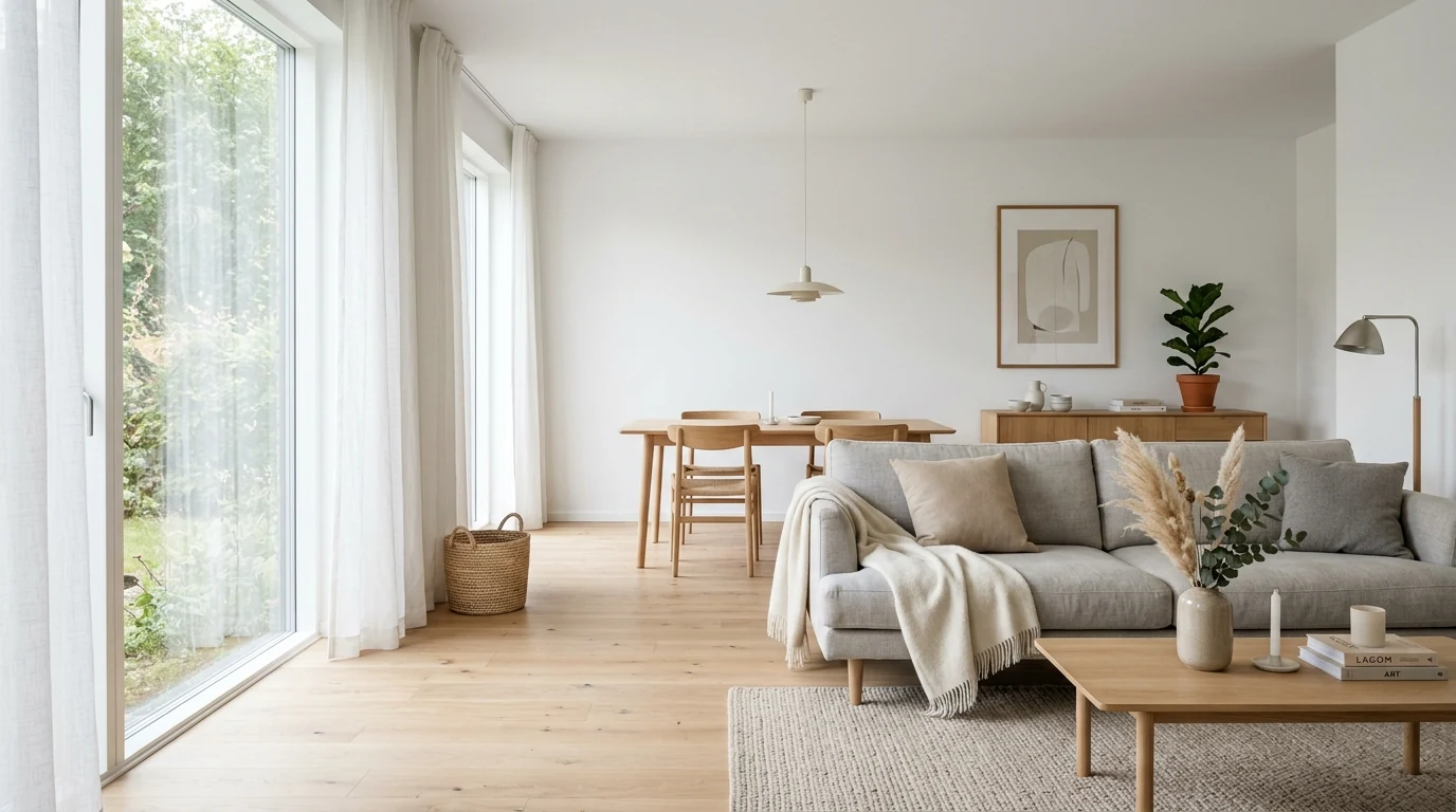 Moody dining room with rich colors, low lighting, and dramatic decor.