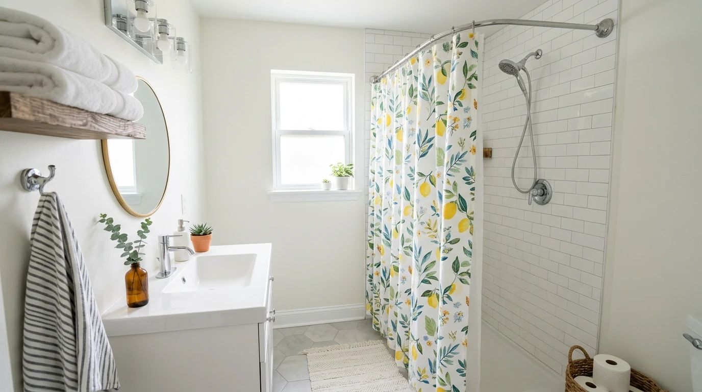 Summer home refresh by rearranging furniture for better flow.