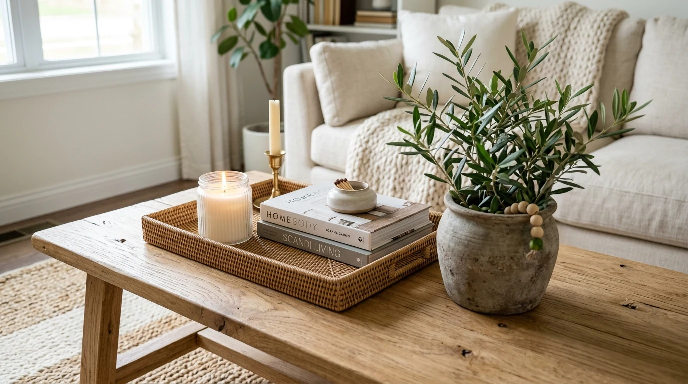 Budget-friendly summer refresh using baskets for easy storage and style.