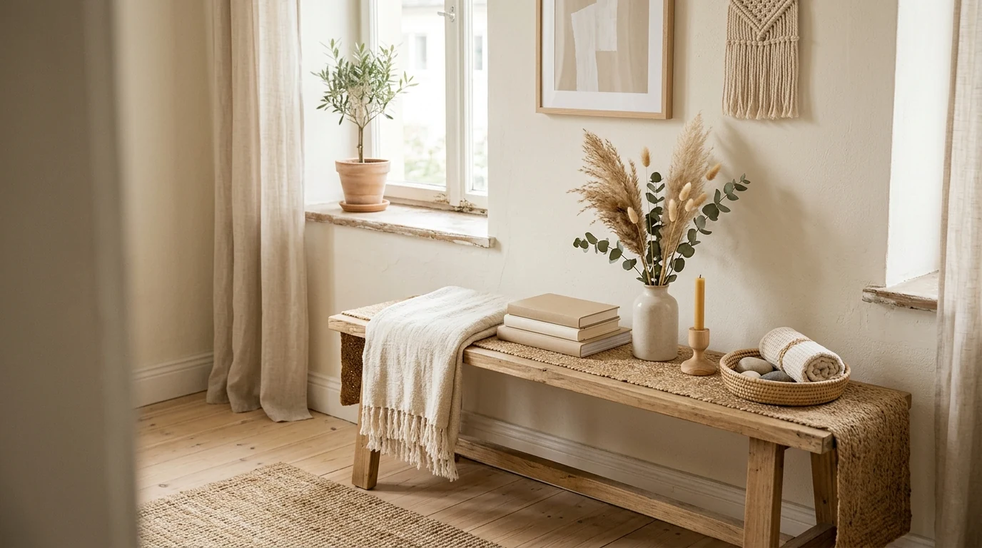 Summer decor refresh using mirrors to brighten the room.