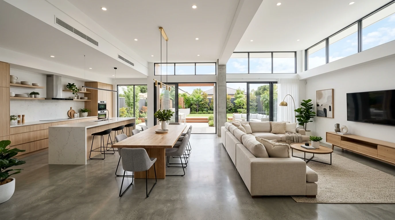 Top interior design trend creating better flow and style continuity across the home.