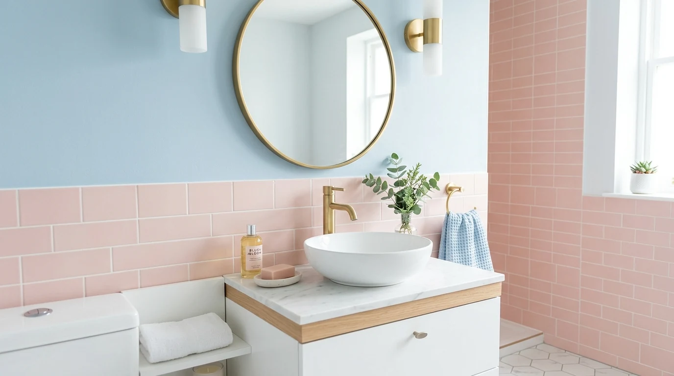 Interior color trend featuring buttery yellow used in soft stylish accents.