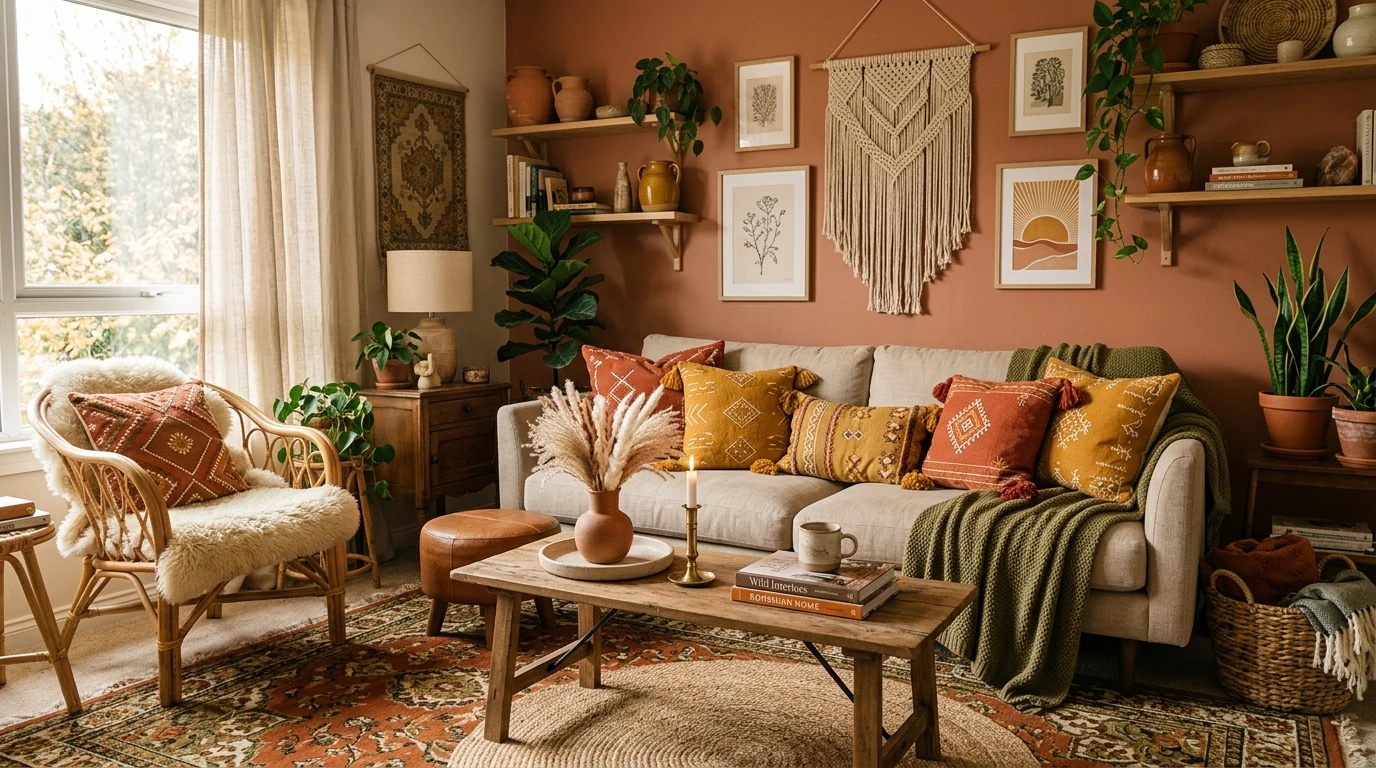 Creamier white interior color trend for bright but inviting home design.